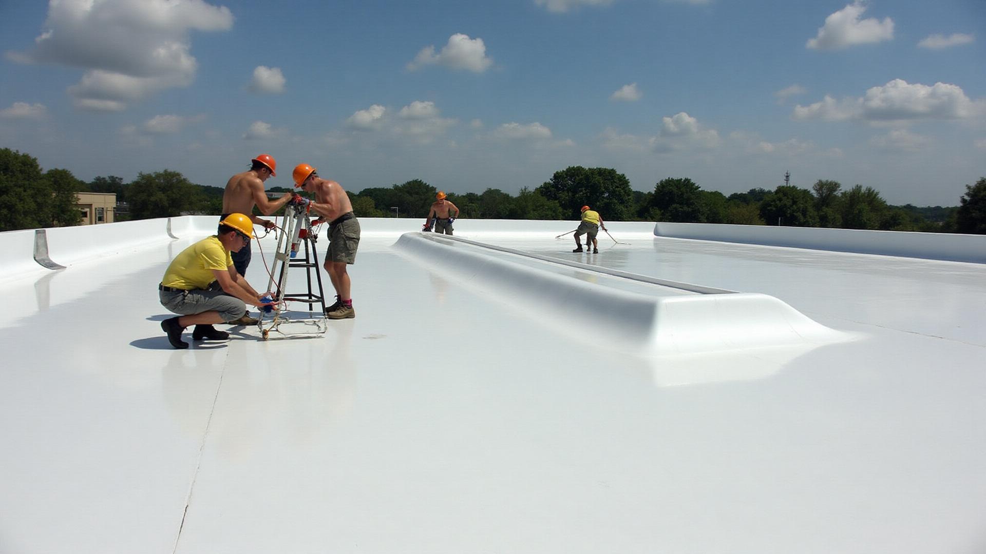 TPO 80 Mil Roof Systems in Lubbock